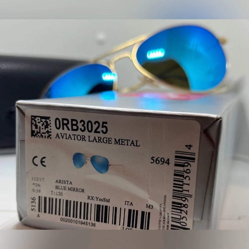 Ray-Ban RB3025 Aviator Large Metal